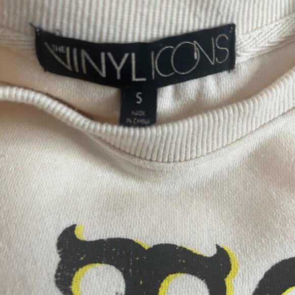 ZZ Top Sweatshirt Reverse Weave Mens S Tonnage Tour Devil Vinyl Icons rock - Picture 4 of 11